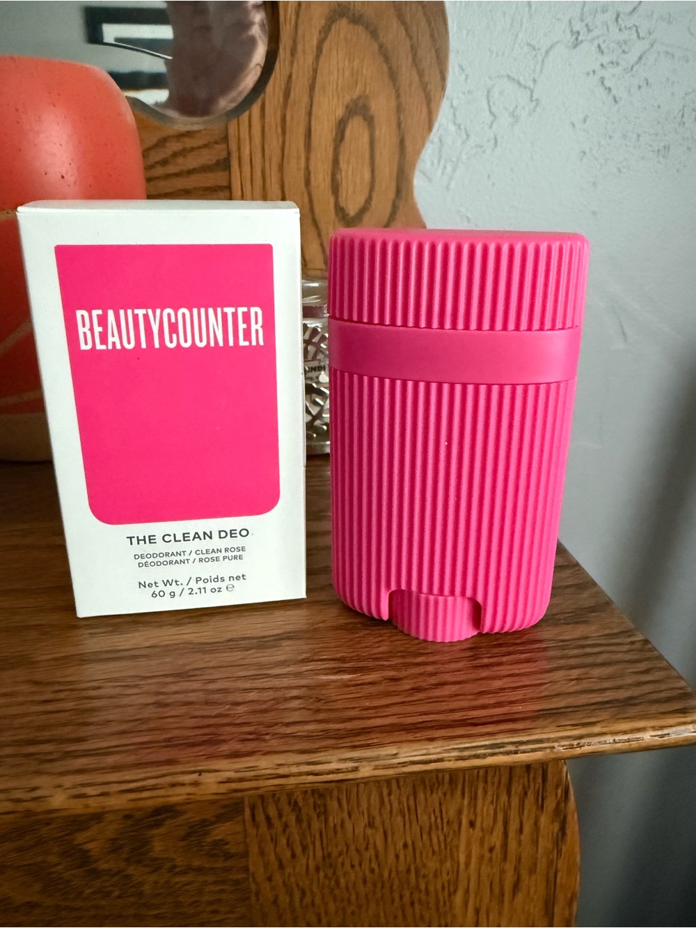 Beautycounter The Clean Deo - Clean Rose, 2 new
